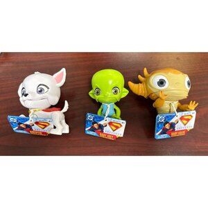 DC Superman Mini Chompers Krypto Baby Joey & Baby Kaiju Figures